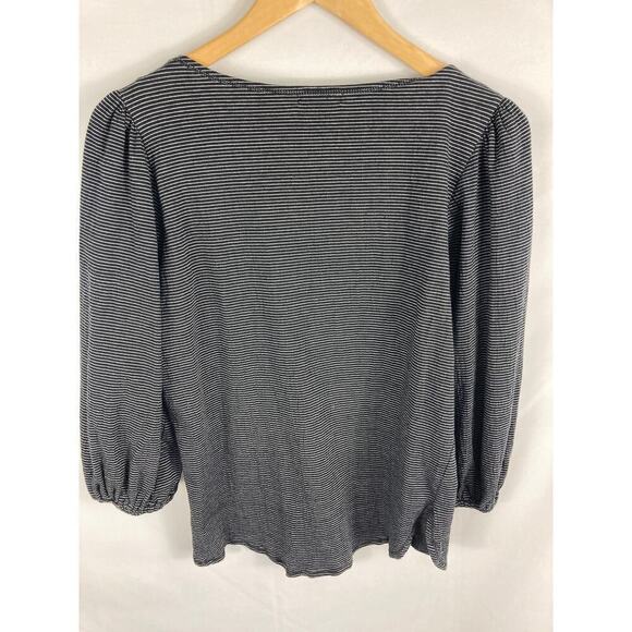 Max Studio Striped Top Size Medium - Picture 5 of 5